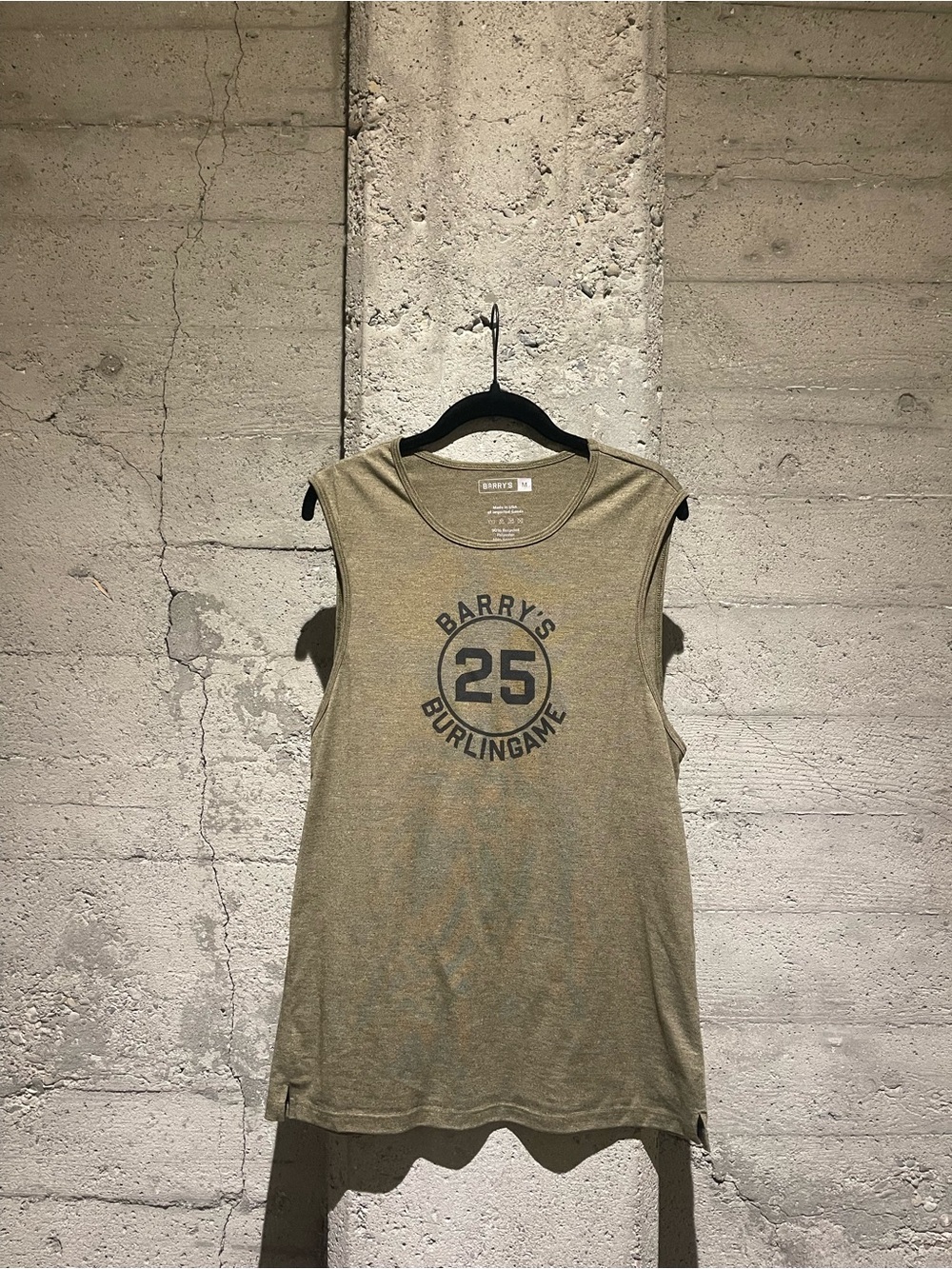 BARRY’S Burlingame Olive Green Men’s Tank Top Size: MEDUIM (NWOT 🏷️) MSRP: $68